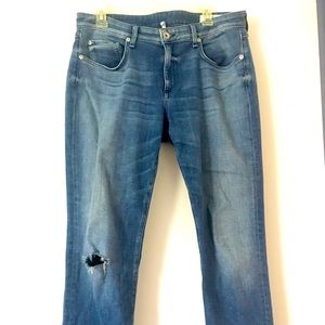 Rag & Bone Dre Low Rise Boyfriend Jeans
